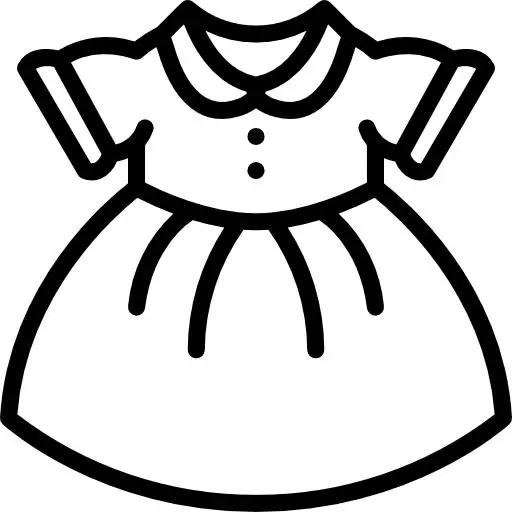 Tô Màu Váy Bé Gái Tuyệt Xinh 54