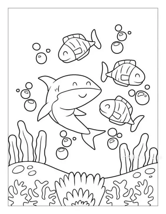 Tô Màu Vẽ Con Cá - Sáng Tạo Một Thế Giới Dưới Nước 7