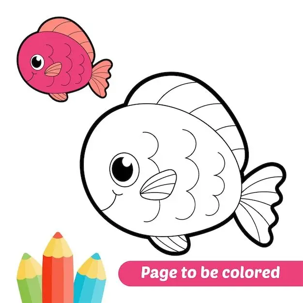 Tô Màu Vẽ Con Cá - Sáng Tạo Một Thế Giới Dưới Nước 22