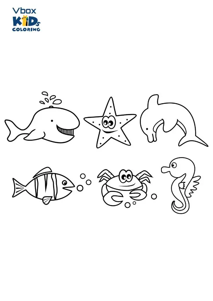 Tô Màu Vẽ Con Cá - Sáng Tạo Một Thế Giới Dưới Nước 31