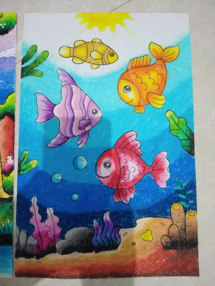 Tô Màu Vẽ Con Cá - Sáng Tạo Một Thế Giới Dưới Nước 60