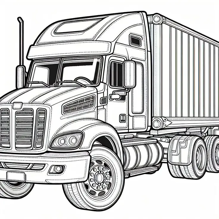 Tô Màu Xe Cứu Hỏa Kích Thích Sáng Tạo 16