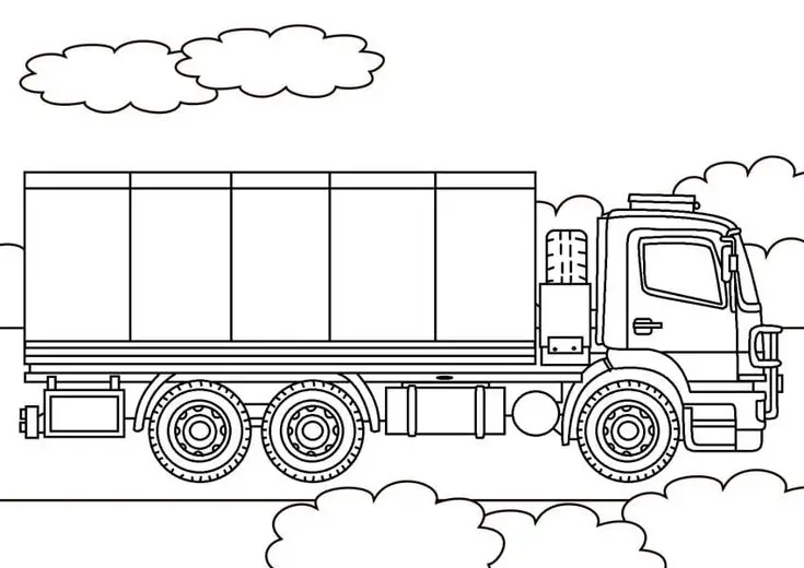 Tô Màu Xe Cứu Hỏa Kích Thích Sáng Tạo 18