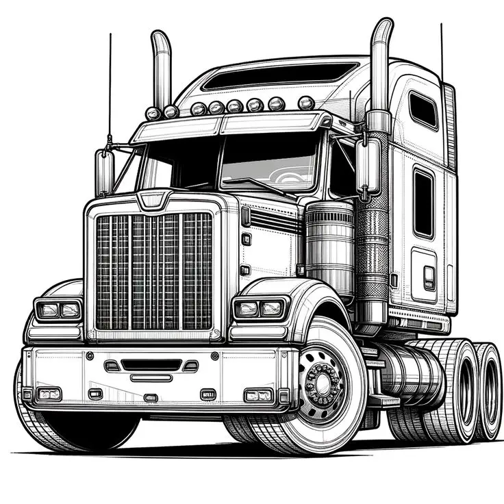 Tô Màu Xe Cứu Hỏa Kích Thích Sáng Tạo 25