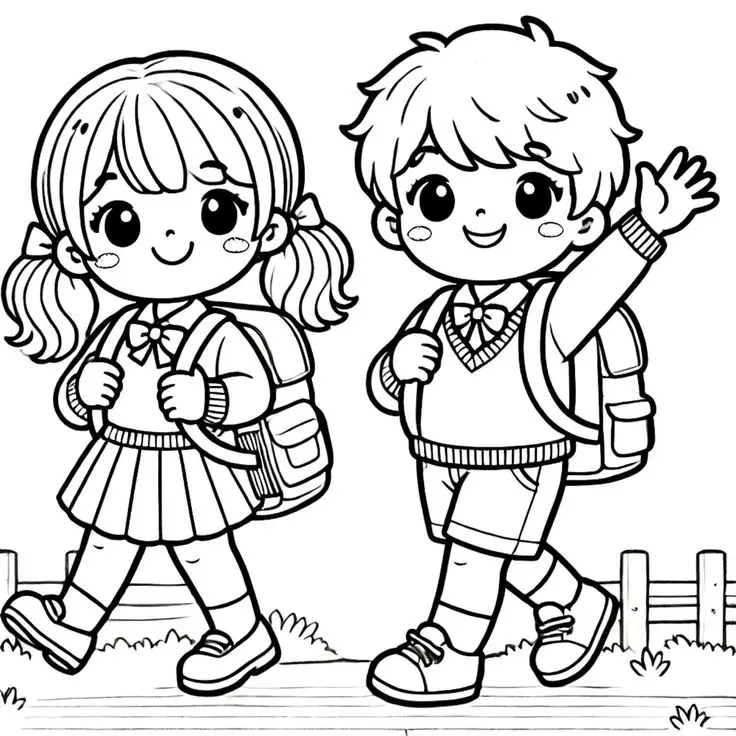 Tô Màu Xe Cứu Hỏa Kích Thích Sáng Tạo 31