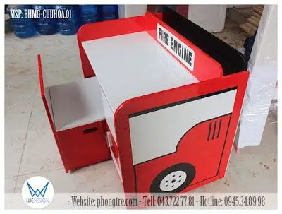 Tô Màu Xe Cứu Hỏa Kích Thích Sáng Tạo 51