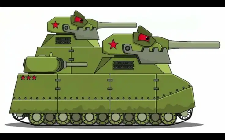 Tô Màu Xe Tăng Quái Vật Hấp Dẫn 3