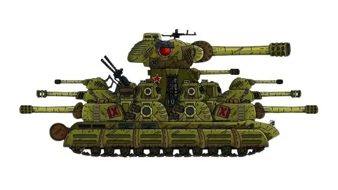 Tô Màu Xe Tăng Quái Vật Hấp Dẫn 19