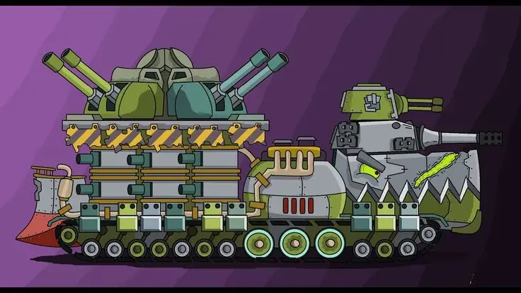 Tô Màu Xe Tăng Quái Vật Hấp Dẫn 28