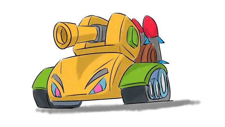 Tô Màu Xe Tăng Quái Vật Hấp Dẫn 36