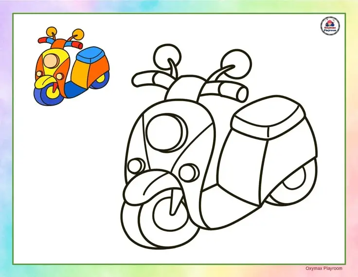 Tô Màu Xe Tăng Quái Vật Hấp Dẫn 48