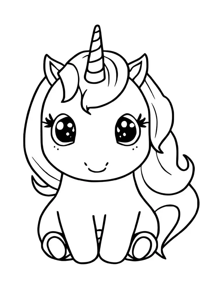 Tranh Tô Màu Dễ Thương Cho Các Bé 36