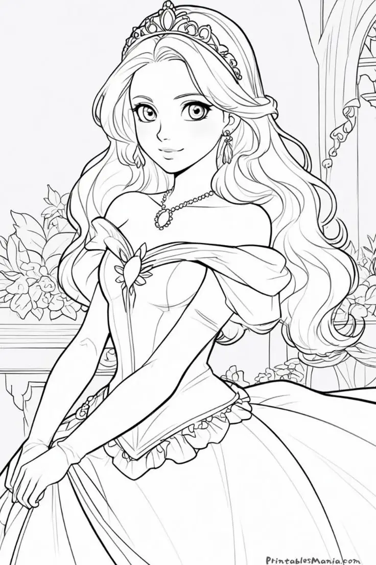 Tranh Công Chúa Tô Màu - Mơ Ước Đến Thế Giới Diệu Kỳ 33