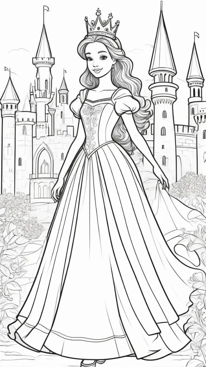 Tranh Công Chúa Tô Màu - Mơ Ước Đến Thế Giới Diệu Kỳ 39