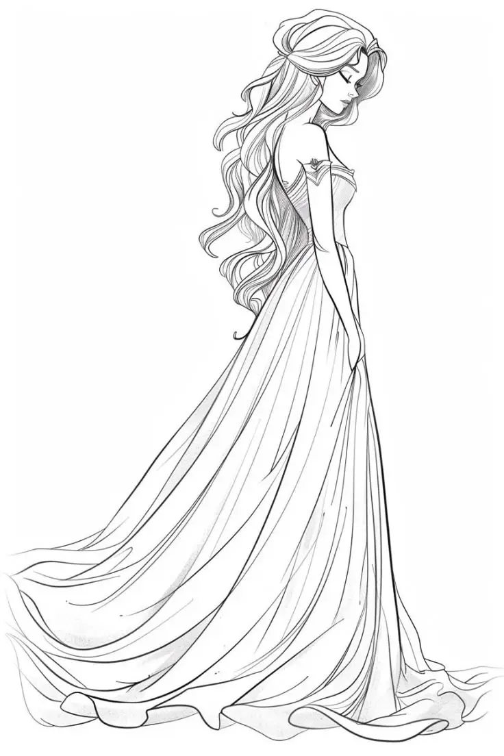 Tranh Công Chúa Tô Màu - Mơ Ước Đến Thế Giới Diệu Kỳ 40