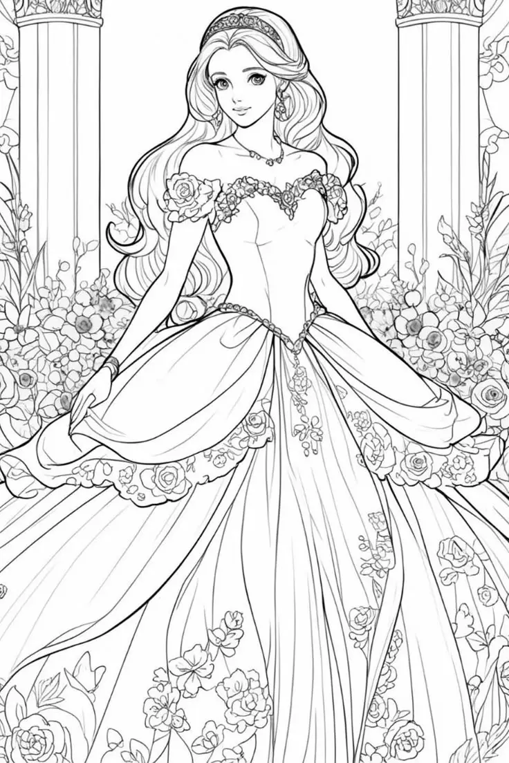 Tranh Công Chúa Tô Màu - Mơ Ước Đến Thế Giới Diệu Kỳ 47