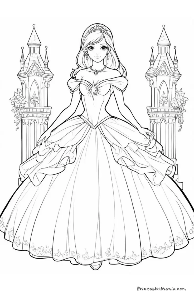 Tranh Công Chúa Tô Màu - Mơ Ước Đến Thế Giới Diệu Kỳ 53