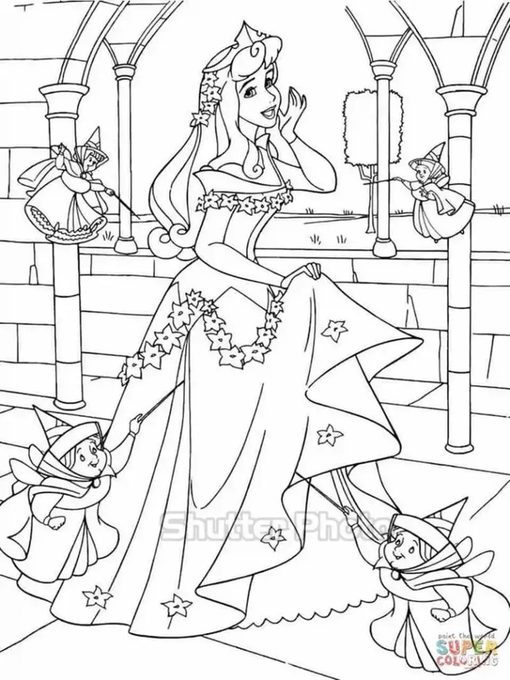 Tranh Công Chúa Tô Màu - Mơ Ước Đến Thế Giới Diệu Kỳ 58