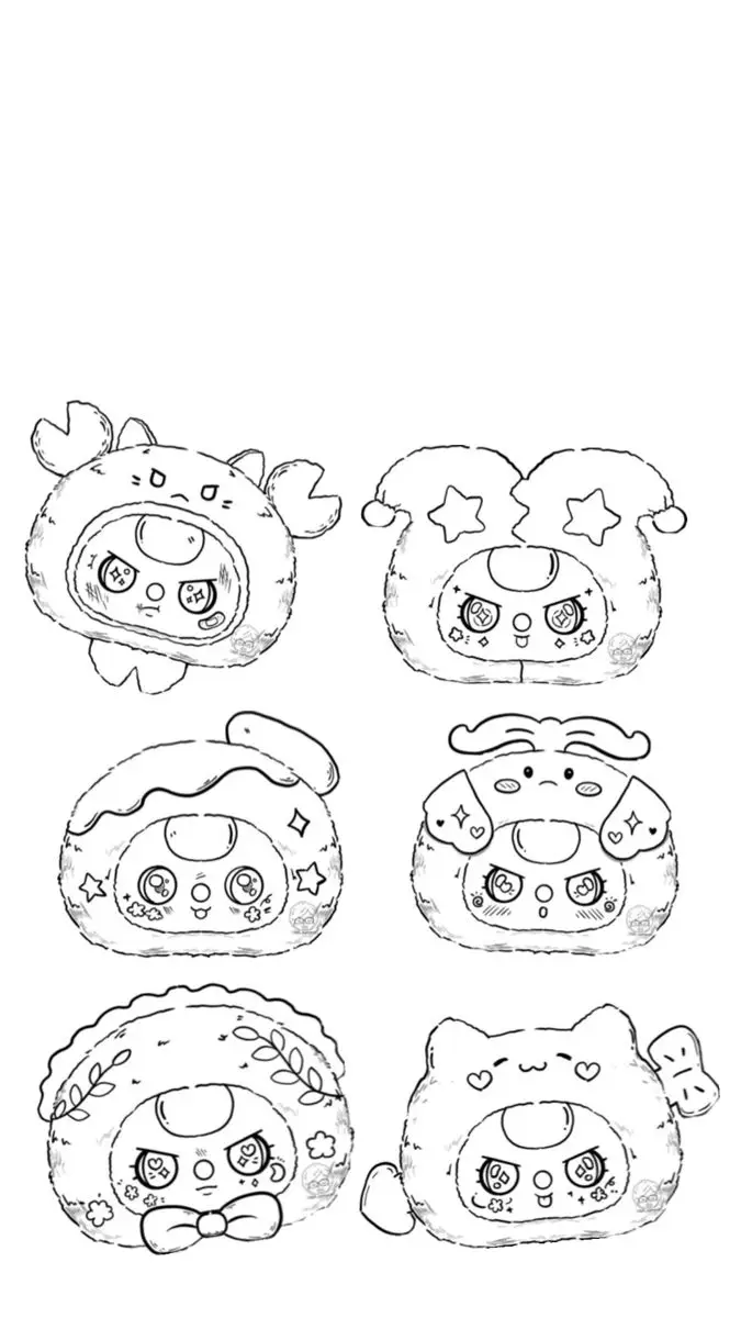 Tranh tô màu 12 cung hoàng đạo sắc màu 14