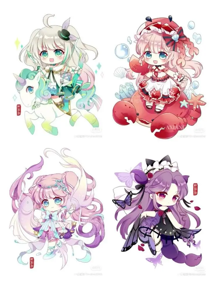 Tranh tô màu 12 cung hoàng đạo sắc màu 25