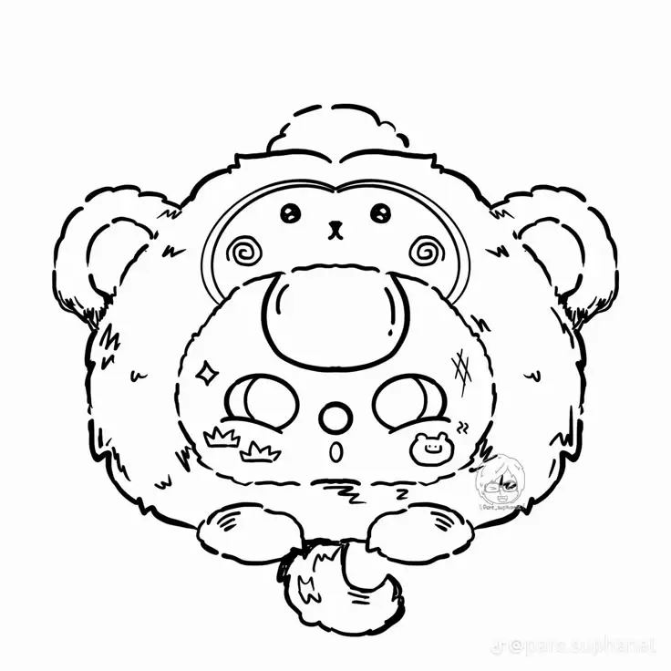 Tranh tô màu 12 cung hoàng đạo sắc màu 47