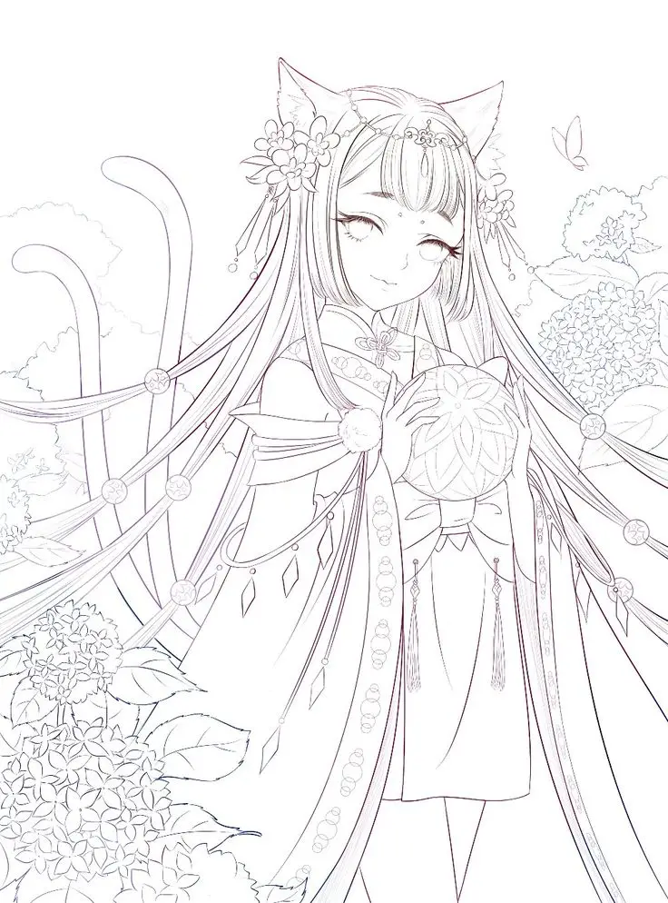 Tranh tô màu 12 cung hoàng đạo sắc màu 51