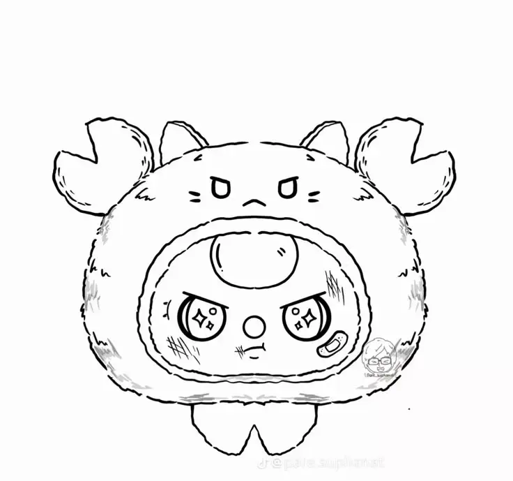 Tranh Tô Màu 12 Cung Hoàng Đạo Nữ Chibi Dễ Thương 10