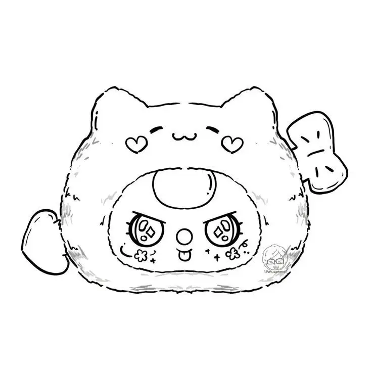 Tranh Tô Màu 12 Cung Hoàng Đạo Nữ Chibi Dễ Thương 30