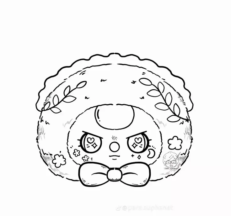 Tranh Tô Màu 12 Cung Hoàng Đạo Nữ Chibi Dễ Thương 40