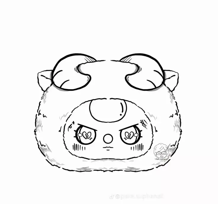 Tranh Tô Màu 12 Cung Hoàng Đạo Nữ Chibi Dễ Thương 45