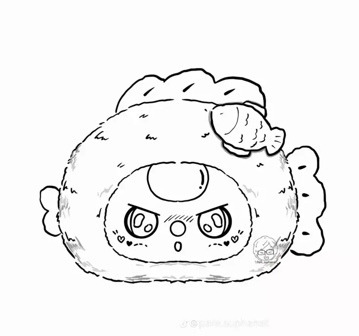 Tranh Tô Màu 12 Cung Hoàng Đạo Nữ Chibi Dễ Thương 56