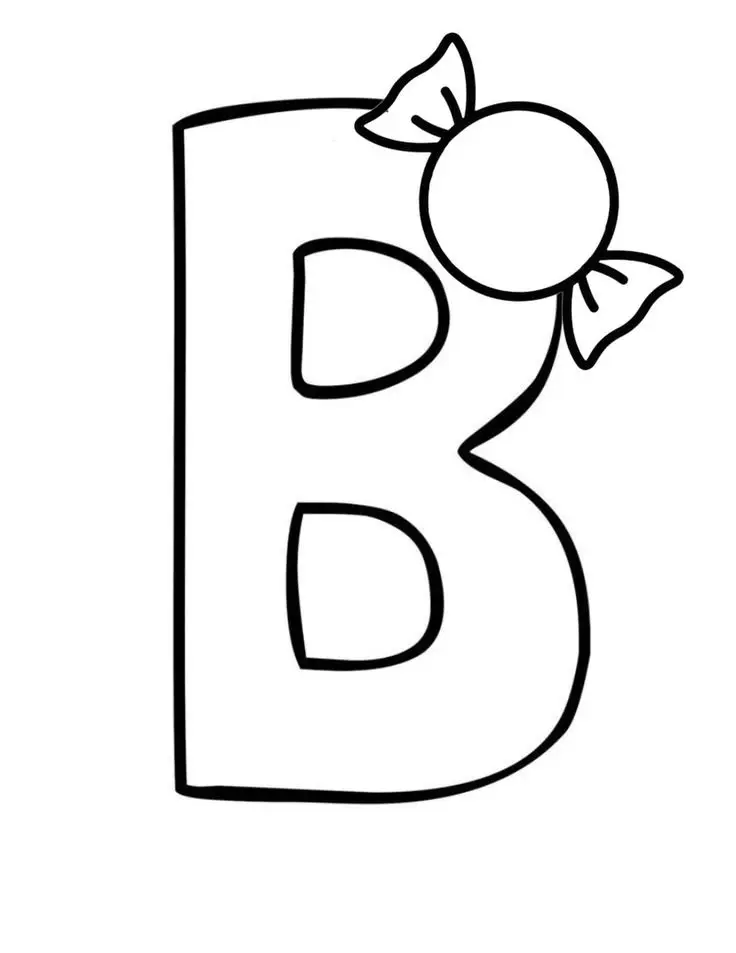 Tranh tô màu 29 chữ cái tiếng Việt giúp bé học tập 25