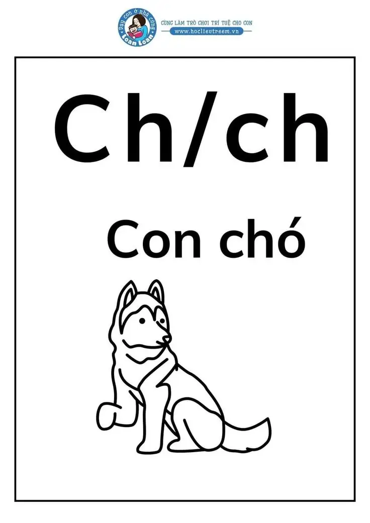 Tranh tô màu 29 chữ cái tiếng Việt giúp bé học tập 44