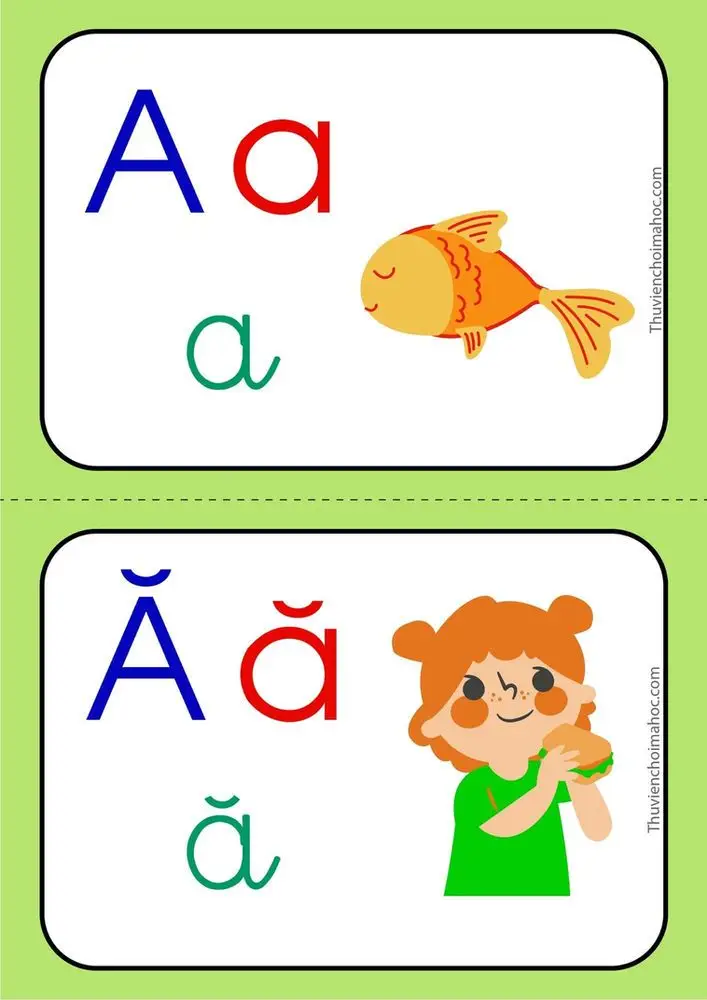 Tranh tô màu 29 chữ cái tiếng Việt giúp bé học tập 51