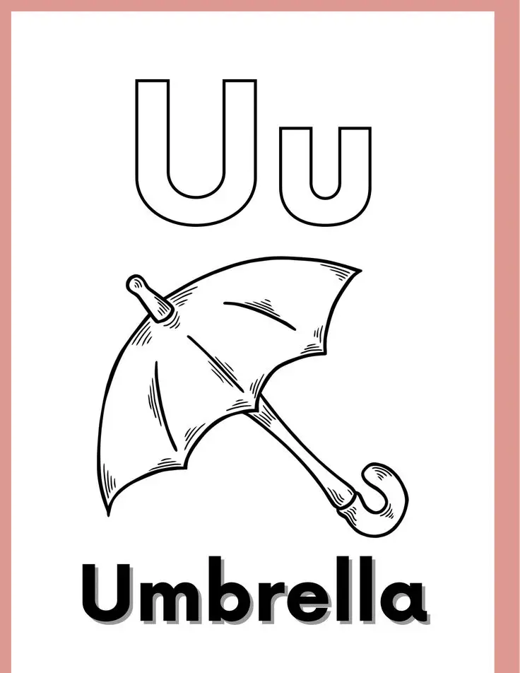 Tranh tô màu 29 chữ cái tiếng Việt giúp bé học tập 58