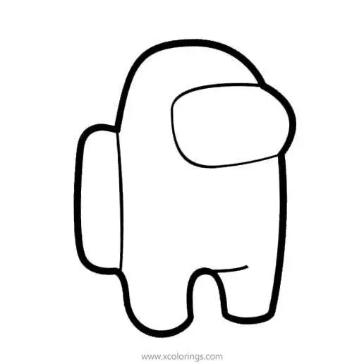 Tranh tô màu Among Us – Hình ảnh hấp dẫn cho fan game 20