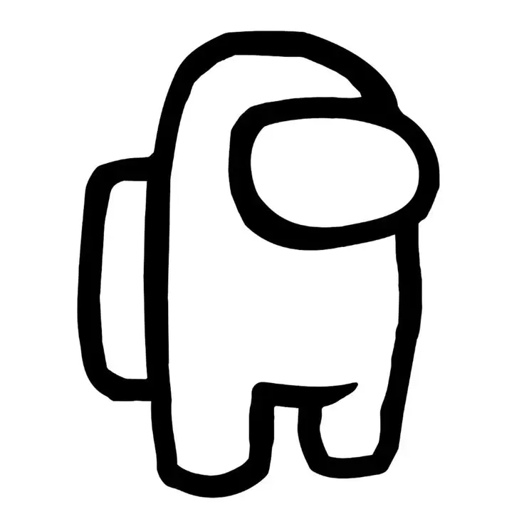 Tranh tô màu Among Us – Hình ảnh hấp dẫn cho fan game 23