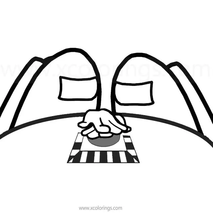 Tranh tô màu Among Us – Hình ảnh hấp dẫn cho fan game 30