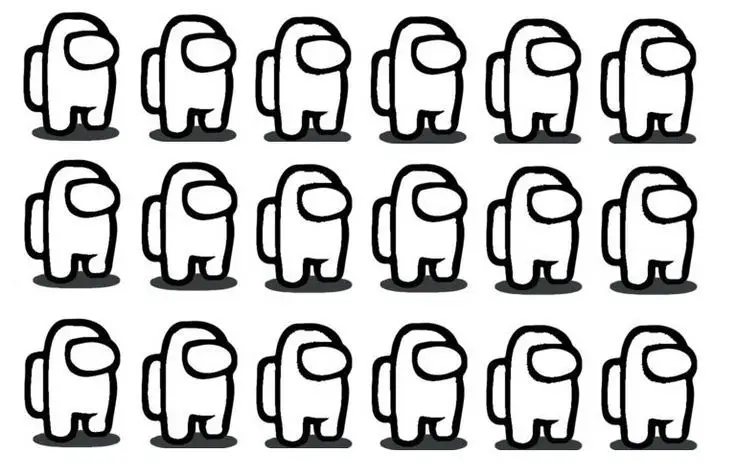 Tranh tô màu Among Us – Hình ảnh hấp dẫn cho fan game 39