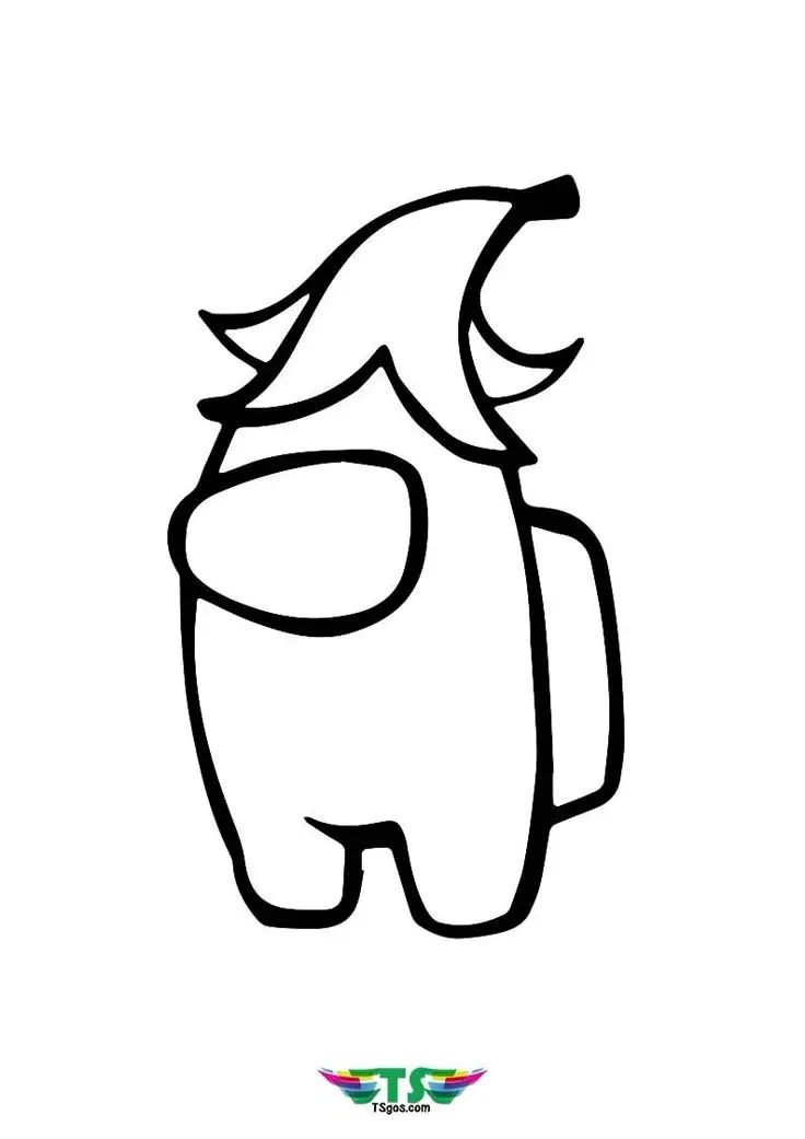 Tranh tô màu Among Us – Hình ảnh hấp dẫn cho fan game 52