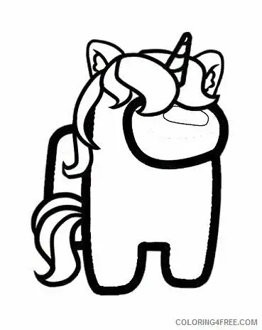 Tranh tô màu Among Us – Hình ảnh hấp dẫn cho fan game 55