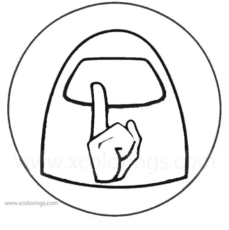 Tranh tô màu Among Us – Hình ảnh hấp dẫn cho fan game 58