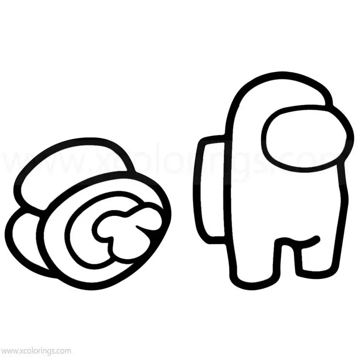 Tranh tô màu Among Us – Hình ảnh hấp dẫn cho fan game 60