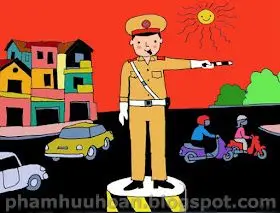 Tranh Tô Màu An Toàn Giao Thông Giúp Trẻ Nhận Thức 21