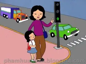 Tranh Tô Màu An Toàn Giao Thông Giúp Trẻ Nhận Thức 29