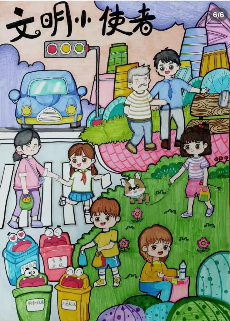 Tranh Tô Màu An Toàn Giao Thông Giúp Trẻ Nhận Thức 30