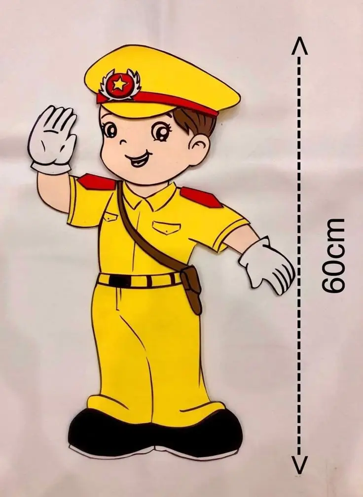 Tranh Tô Màu An Toàn Giao Thông Giúp Trẻ Nhận Thức 39