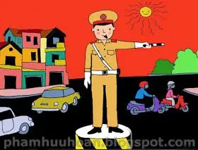 Tranh Tô Màu An Toàn Giao Thông Giúp Trẻ Nhận Thức 41