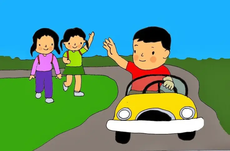 Tranh Tô Màu An Toàn Giao Thông Giúp Trẻ Nhận Thức 69