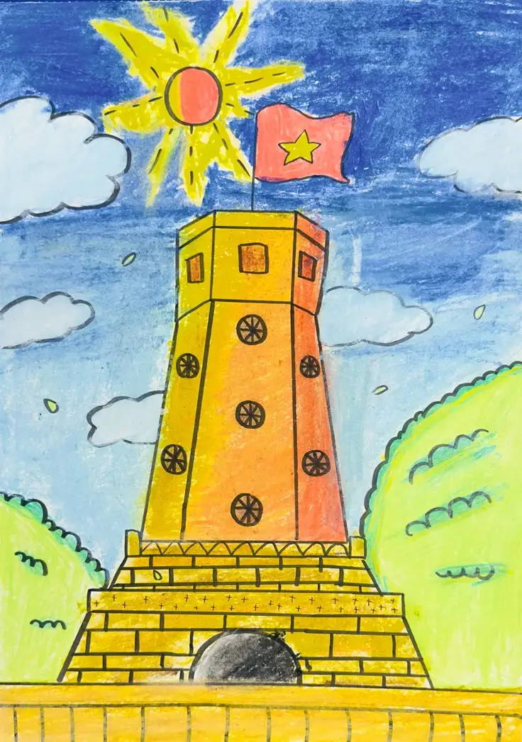 Tranh Tô Màu An Toàn Giao Thông Giúp Trẻ Nhận Thức 75